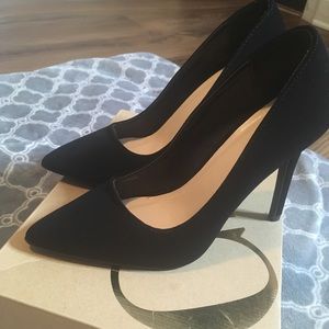 Black heels